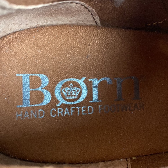 Born Kristina Rust/Brown Booties Size 8 - Picture 10 of 15
